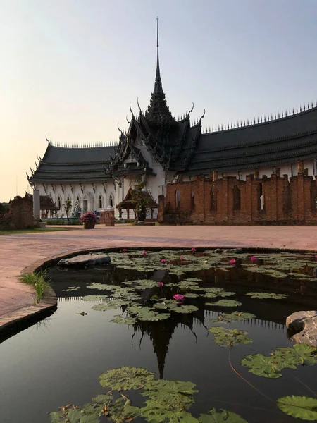 Pałac Sanphet Prasat Ayutthaya Starożytnym Syjamie Tajlandia — Zdjęcie stockowe