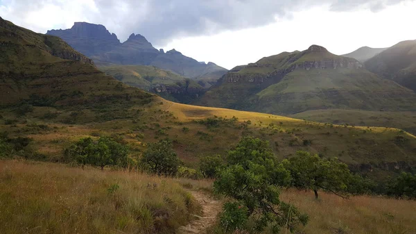 Drakensbergské Pohoří Jižní Africe — Stock fotografie