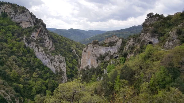 Φαράγγι Τοπίο Στην Ισπανία — Φωτογραφία Αρχείου