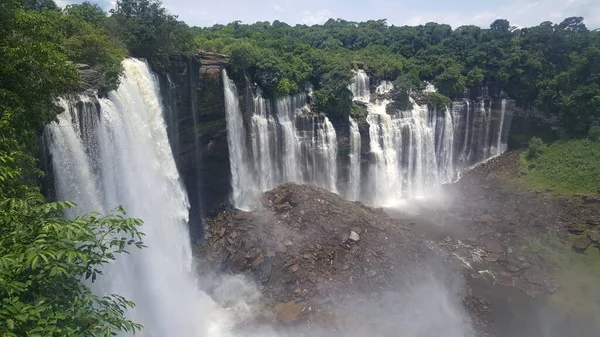 Wodospad Kalandula Angoli — Zdjęcie stockowe