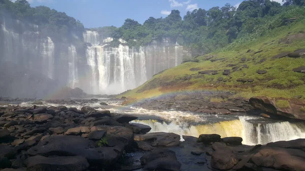 Kalandula Wasserfälle Angola — Stockfoto