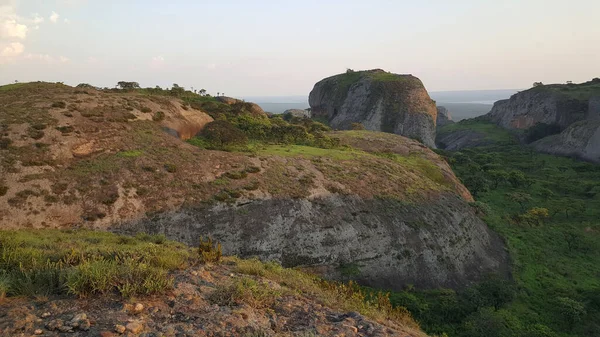 Pungo Andongo Daki Kara Kayalar Pedras Negras Pungo Andongo Angola — Stok fotoğraf