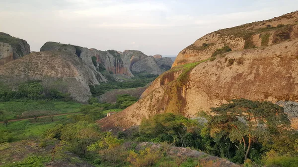 The Black Rocks at Pungo Andongo (Pedras Negras de Pungo Andongo) in Angola
