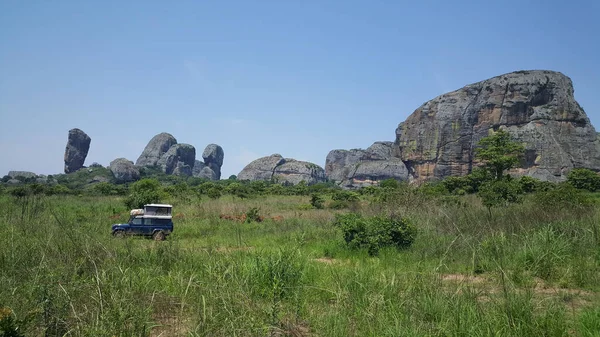 Las Rocas Negras Pungo Andongo Pedras Negras Pungo Andongo Angola — Foto de Stock
