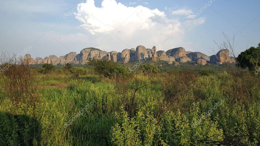 Black Rocks at Pungo Andongo