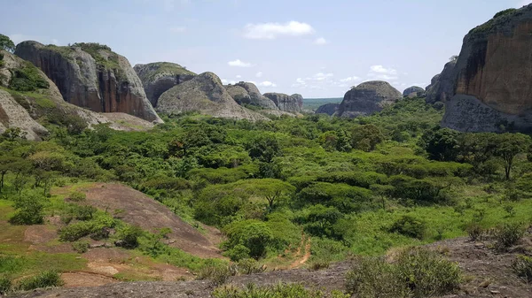 The Black Rocks at Pungo Andongo (Pedras Negras de Pungo Andongo) in Angola