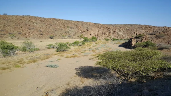 Rocky Táj Reserva Namibe Angola — Stock Fotó