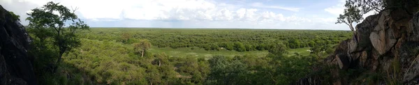 Panorama Dal Parco Nazionale Del Coro Botswana — Foto Stock