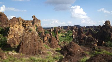 Sindou tepeleri Burkina Faso 'da