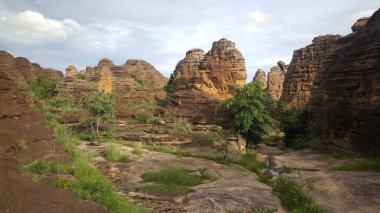 Sindou tepeleri Burkina Faso 'da