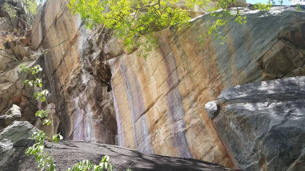 Kamienie Wzgórzach Tsodilo Botswanie — Zdjęcie stockowe
