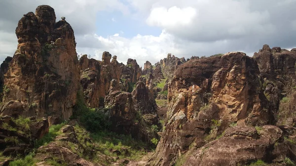 Sindou tepeleri Burkina Faso 'da