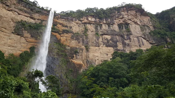 Cachoeiras Ditinn Guiné África — Fotografia de Stock