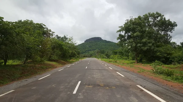 Road Sala Falls Guinea Africa — Stock Photo, Image