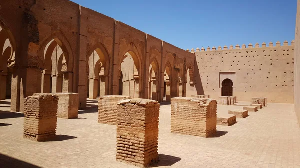 Binnen Tin Mal Moskee Tinmel Marokko Afrika — Stockfoto