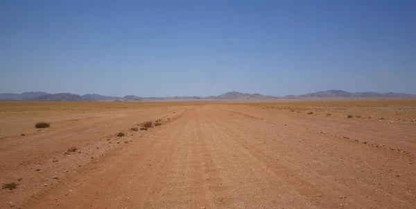 Krajobraz Korycie Rzeki Hoanib Namibia — Zdjęcie stockowe