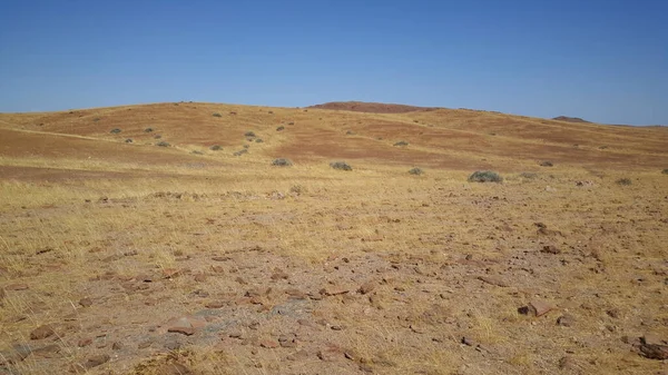 Krajina Přírodní Rezervaci Palmwag Namibii — Stock fotografie