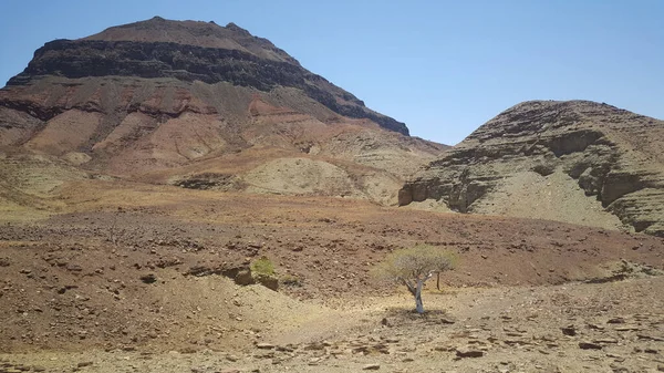 Krajina Kolem Puros Namibii — Stock fotografie