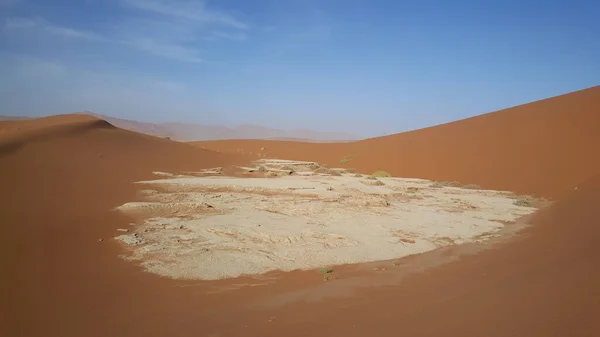 Rote Dünenlandschaft Bei Sossusvlei Namibia — Stockfoto