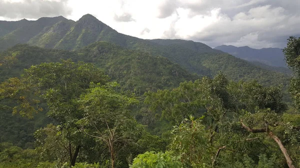 Górskie Krajobrazy Wokół Nguroje Nigeria — Zdjęcie stockowe