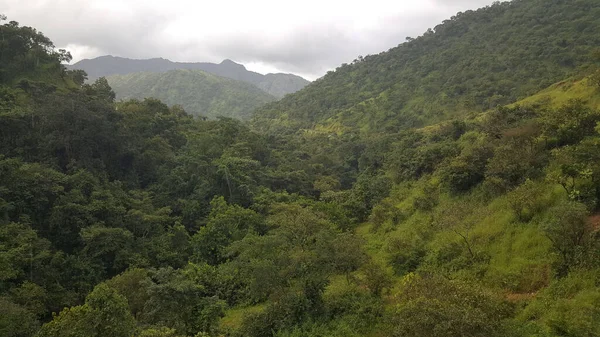 Górskie Krajobrazy Wokół Nguroje Nigeria — Zdjęcie stockowe