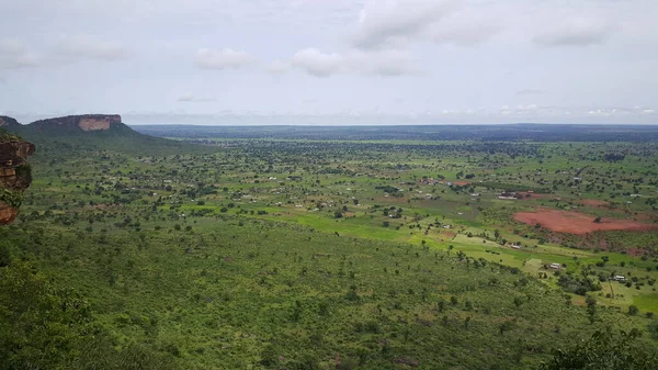 Uitzicht Vanaf Nok Grotten Het Noorden Van Togo — Stockfoto