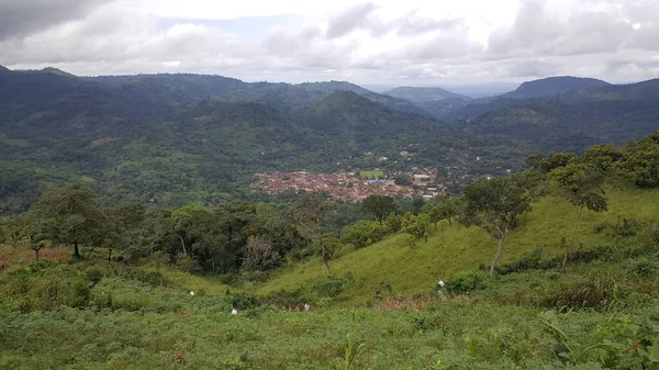 Villag Torno Monte Kloto Togo — Fotografia de Stock