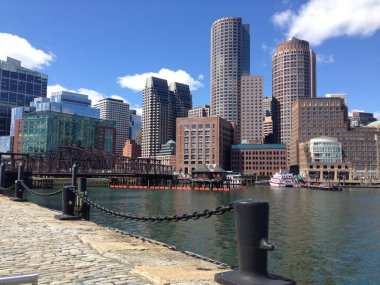 ABD 'de Boston silueti