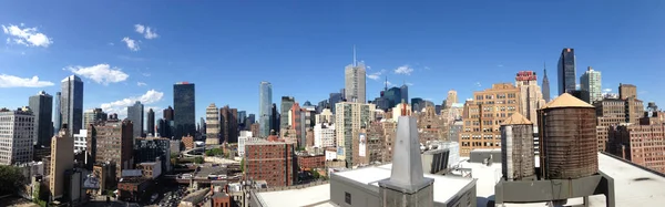 Panorama Dallo Skyline Manhattan New York — Foto Stock