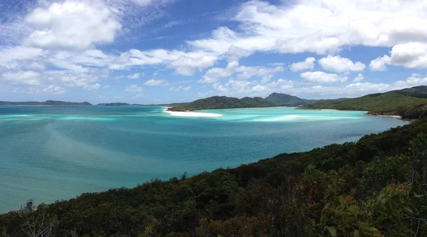 Hill Inlet Lookout Whitsunday Island Queensland Australi — Stock fotografie