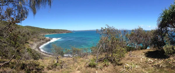 Panorama Von Der Küste Des Noosa Nationalparks Australien — Stockfoto