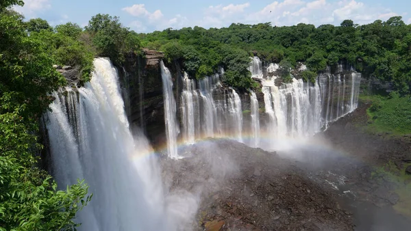 Cataratas Kalandula Angola Fotos De Bancos De Imagens Sem Royalties