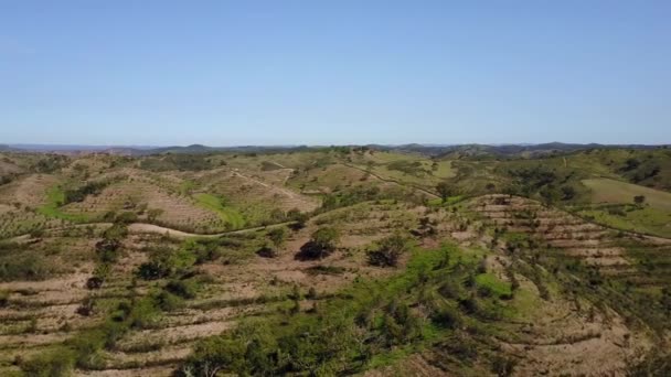 Une Casserole Aérienne Parque Natural Las Sierras Aire Candeeiros Portugal — Video