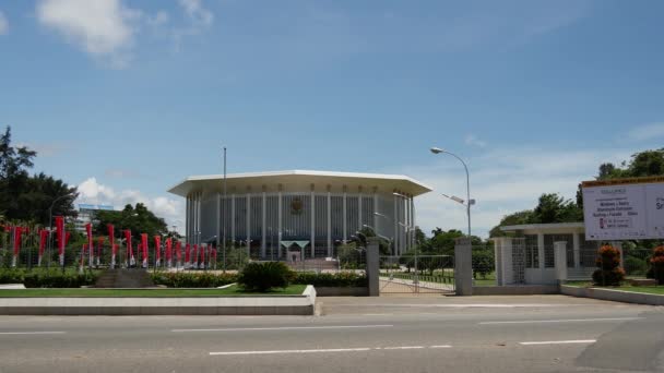 Международный Конференц Зал Bandaranaike Memorial Коломбо Шри Ланка — стоковое видео