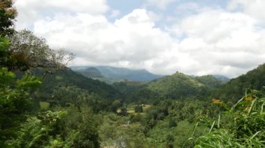 Sri lanka 'nın merkez vilayetinden manzara zaman aşımına uğradı