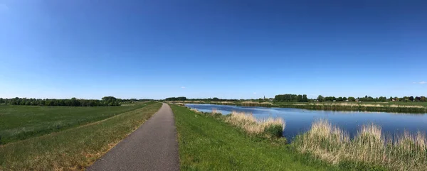 Eski Ijssel Gelderland Hollanda Dan Panorama — Stok fotoğraf