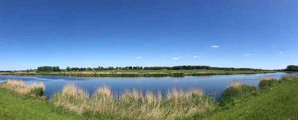 Eski Ijssel Gelderland Hollanda Dan Panorama — Stok fotoğraf