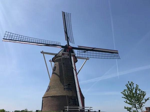 Ветряная Мельница Вокруг Реккена Гелдерланде Нидерланды — стоковое фото