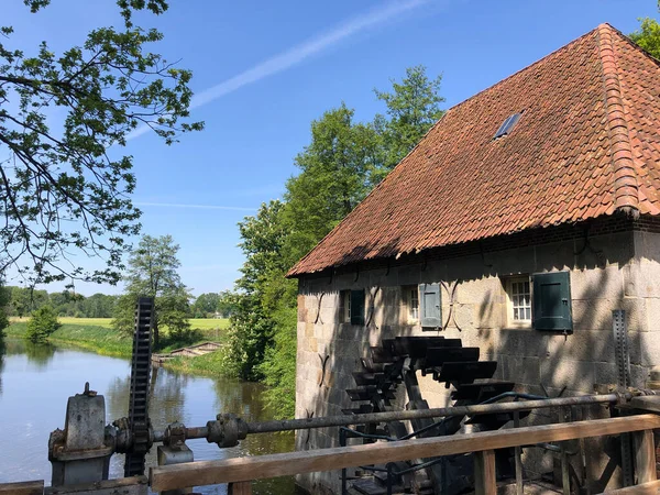 Młyn Mallumse Eibergen Gelderland Holandii — Zdjęcie stockowe