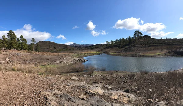 Paisaje Alrededor Del Embalse Las Ninas Gran Canaria — Foto de Stock