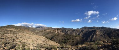 Gran Canaria 'daki Las Ninas Barajı' ndaki Manzara
