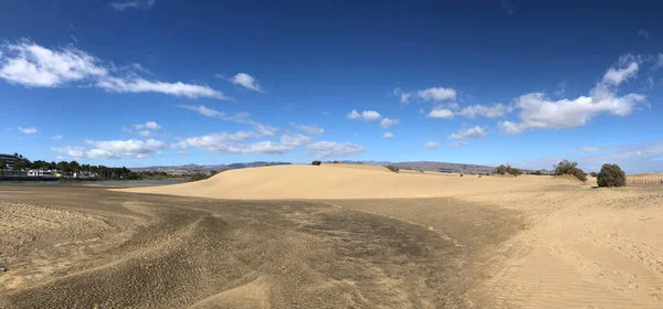 Panorama Las Dunas Maspalomas Gran Canaria — Foto de Stock