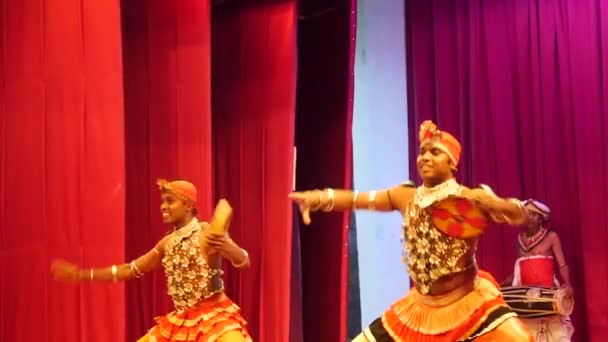 Raban Dance Kandyan Dancers Srí Lanka — Stock video