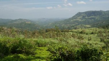 Dağ manzarası, Sabaragamuwa bölgesi, Sri Lanka