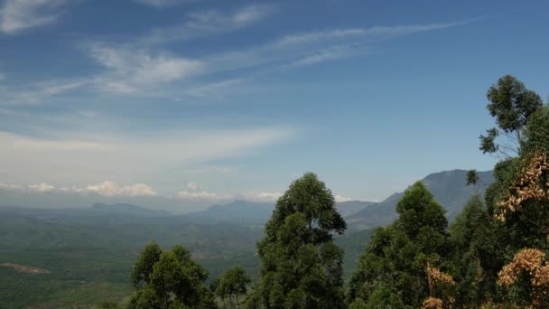 Cordillera Paisaje Región Sabaragamuwa Sri Lanka — Vídeos de Stock