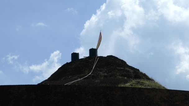 Antica Yudaganawa Stupa Sri Lanka — Video Stock