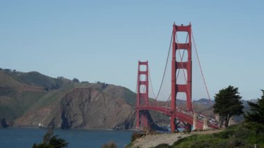 San Francisco 'daki Golden Gate Köprüsü.