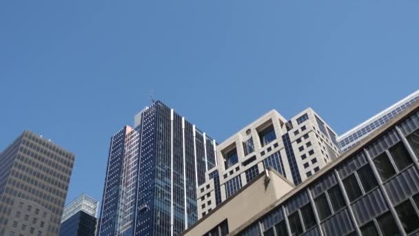 Vue Sur Les Gratte Ciel Depuis Rivière Chicago — Video