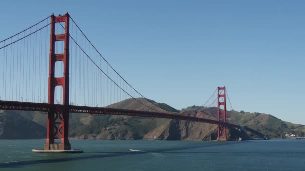 Most Golden Gate San Franciscu — Stock video