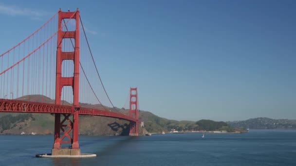 Most Golden Gate San Franciscu — Stock video